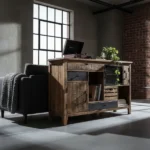 buffet en bois massif manguier-32 - Image 4