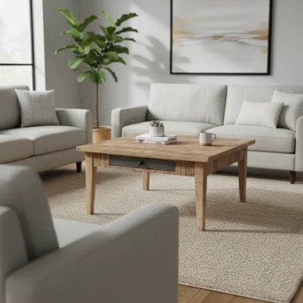 table basse en manguier massif-34