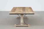coffee table in solid mango wood - Image 2