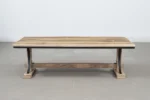 coffee table in solid mango wood - Image 3