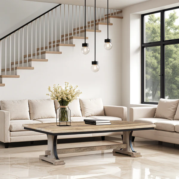 coffee table in solid mango wood coffee table in solid mango wood
