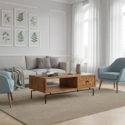 structure robuste en bois massif de