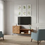 meuble TV destructuré de la collection Sculture