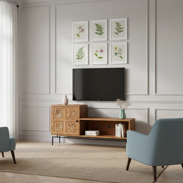 meuble TV destructuré de la collection Sculture meuble TV destructuré de la collection Sculture