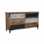 solid mango wood chest of drawers - Image 4