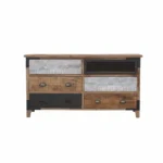 solid mango wood chest of drawers - Image 5