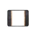 miroir en manguier massif al - Image 4