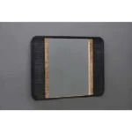 miroir en manguier massif al - Image 3