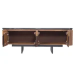 Meuble TV Priti en marbre noir-23 - Image 3