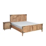 lit en manguier massif 160 - Image 5