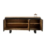 buffet en manguier massif et acacia massif - Image 3