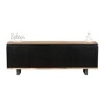 buffet 4 portes en manguier massif - Image 5