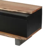 meuble TV bicolore en manguier - Image 2