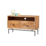 solid mango wood TV stand-Priti - Image 4