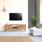 meuble TV en bois massif de manguier - Image 6