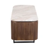 meuble TV avec plateau en marbre - Image 2