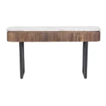marble-top console table in solid wood - Image 6