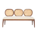 Priti wooden bench-23 - Image 7