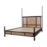 Priti Sheesham wood bed -20 - Image 3