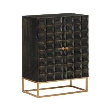 credenza in legno massello di mango