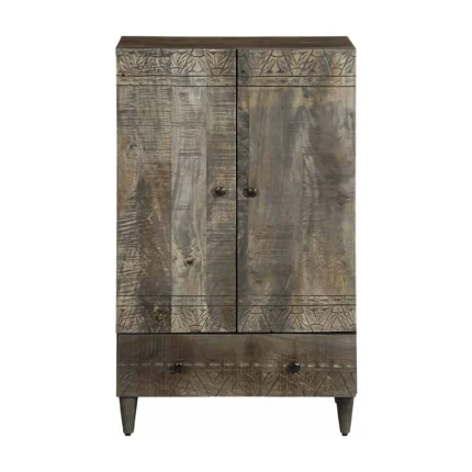 credenza in legno massello mango