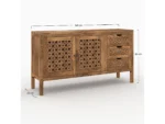 credenza Jaya in legno di mango - Image 7