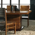 chaise en manguier massif - Image 2