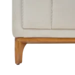 Priti teak wood sofa - Image 2