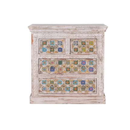 commode en bois de manguier massif