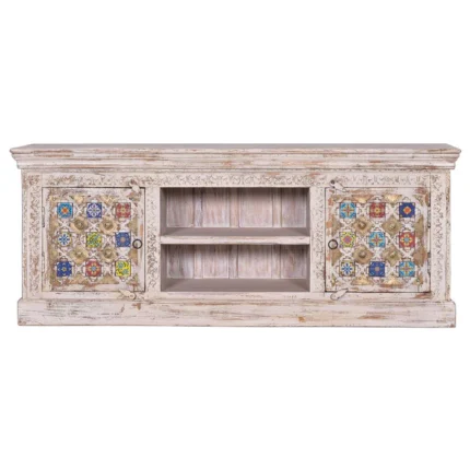 meuble télé en bois de manguier-28