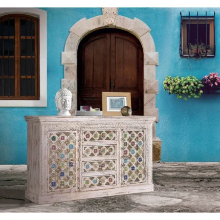 commode en bois de manguier