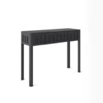 wooden console table with drawers - Image 7