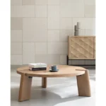round dining table solid wood