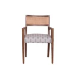 Wood and Cane Dining Chair