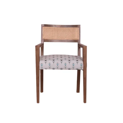 Wood and Cane Dining Chair