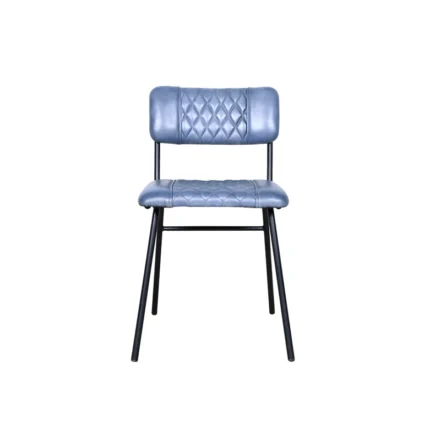 dining chair with diamond tufting