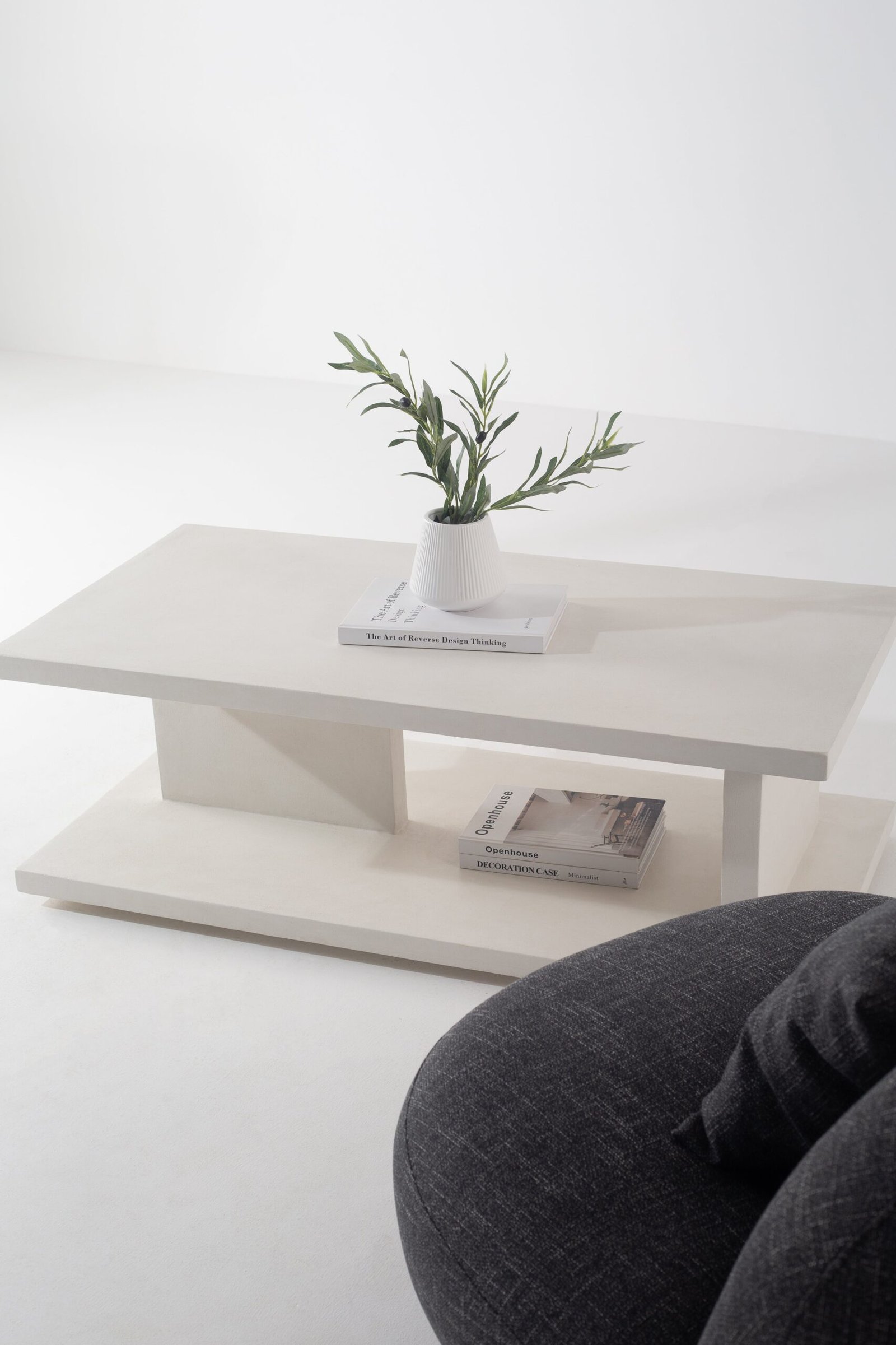 Off White Microconcrete Coffee Table-22 Off White Microconcrete Coffee Table-22