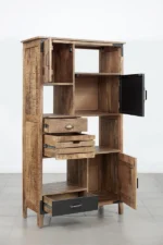 bibliothèque en bois massif-30 - Image 3