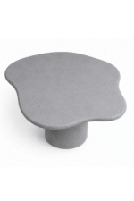 Ash Grey Microconcrete Dining Table - Image 2