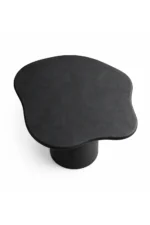 Black Microconcrete Dining Table - Image 2