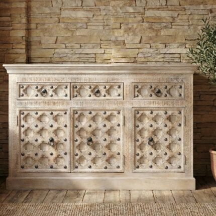 buffet en bois de manguier-29