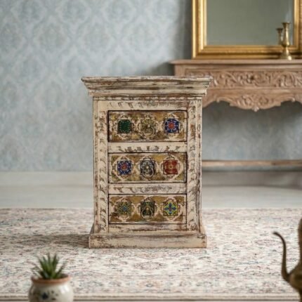 chevet en bois de manguier Bois