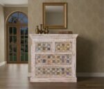 commode en bois de manguier massif