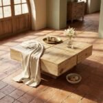 tavolino in legno di mango