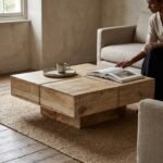 tavolino in legno di mango