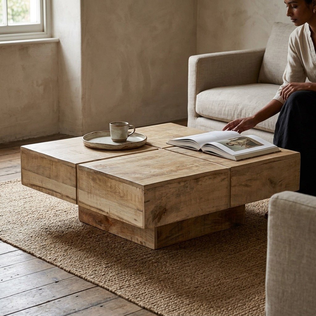 tavolino in legno di mango tavolino in legno di mango