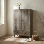 credenza in legno massello mango - Image 5