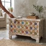 coffre en bois de manguier-27 - Image 3