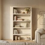 Microconcrete Shelving Unit