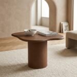 Mocha Microconcrete Dining Table - Image 3